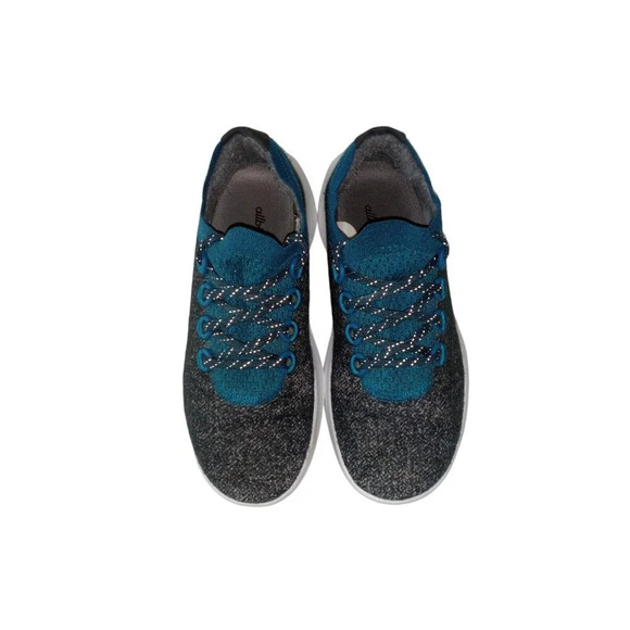 Allbirds Womens Wool Runner Mizzle Blue/Gray Running Shoes Size 9 - Picture 2 of 12